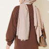 French Terry Plain Tunic Chestnut – Bild 3