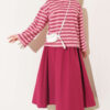 Two-Thread Horizontal Striped Tunic Powder Pink – Bild 2