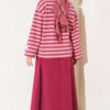 Two-Thread Horizontal Striped Tunic Powder Pink – Bild 3