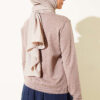 Lightweight Knitted Button-Up Cardigan Mink - Imagen 3