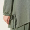 Two-Piece Set with Drawstring Detail Khaki – Bild 4