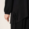 Two-Piece Set with Drawstring Detail Black – Bild 4