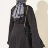 Spanish Sleeve Scuba Tunic Black - الصورة 3