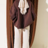 Spanish Hem Scuba Pants Beige - immagine 3