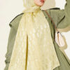 Textured Jacquard Shaw Nude - immagine 9