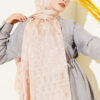 Textured Jacquard Shaw Nude - immagine 8
