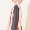 Textured Jacquard Shaw Nude - immagine 3