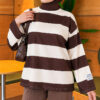 ⁦French Terry Tunic Brown⁩ - الصورة ⁦4⁩