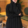 Thick Ribbed Knit Tunic Black - Imagen 3