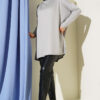 Heart Detail Basic Tunic Grey – Image 2