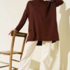 Heart Detail Basic Tunic Brown – Bild 2