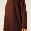 Heart Detail Basic Tunic Brown – Bild 4