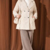 Belted Denim Dress Beige - Afbeelding 2