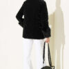 Puffer Coat with Fur Detailing Black - Afbeelding 3