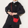 Hooded Waist-Tied French Terry Two-Piece Set Black - Imagen 2