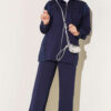 Two-Piece Set Navy Blue