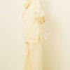 Hooded Low Shoulder Lounge Set Yellow – Bild 3