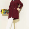 Hooded Zip-Up Araboy Hoodie Wine Red – Bild 2