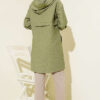 Hooded Zip-Up Araboy Hoodie Hazel Green - immagine 3