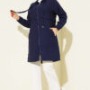 Hooded Zip-Up Araboy Hoodie Deep Indigo