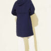 Hooded Zip-Up Araboy Hoodie Deep Indigo - Image 3