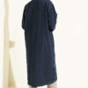 Hooded jacket with zipper detail Navy Blue - الصورة 3