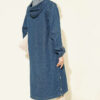 Hooded jacket with zipper detail Blue – Bild 3