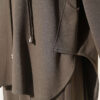Hooded Sweatshirt with Cuffed Hem and French Terry Two-Piece Set Khaki – Bild 4