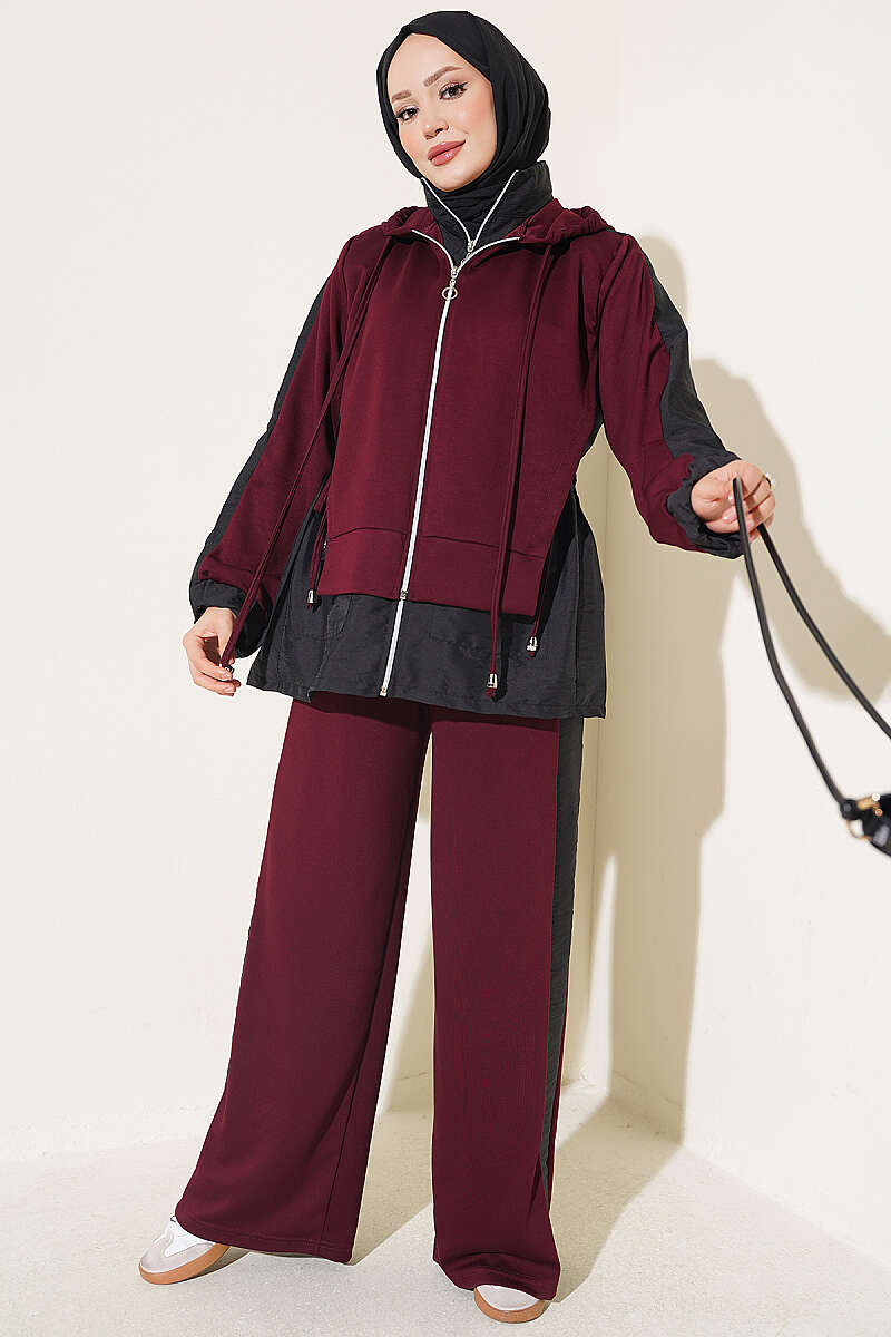 Two-Piece Set Burgundy