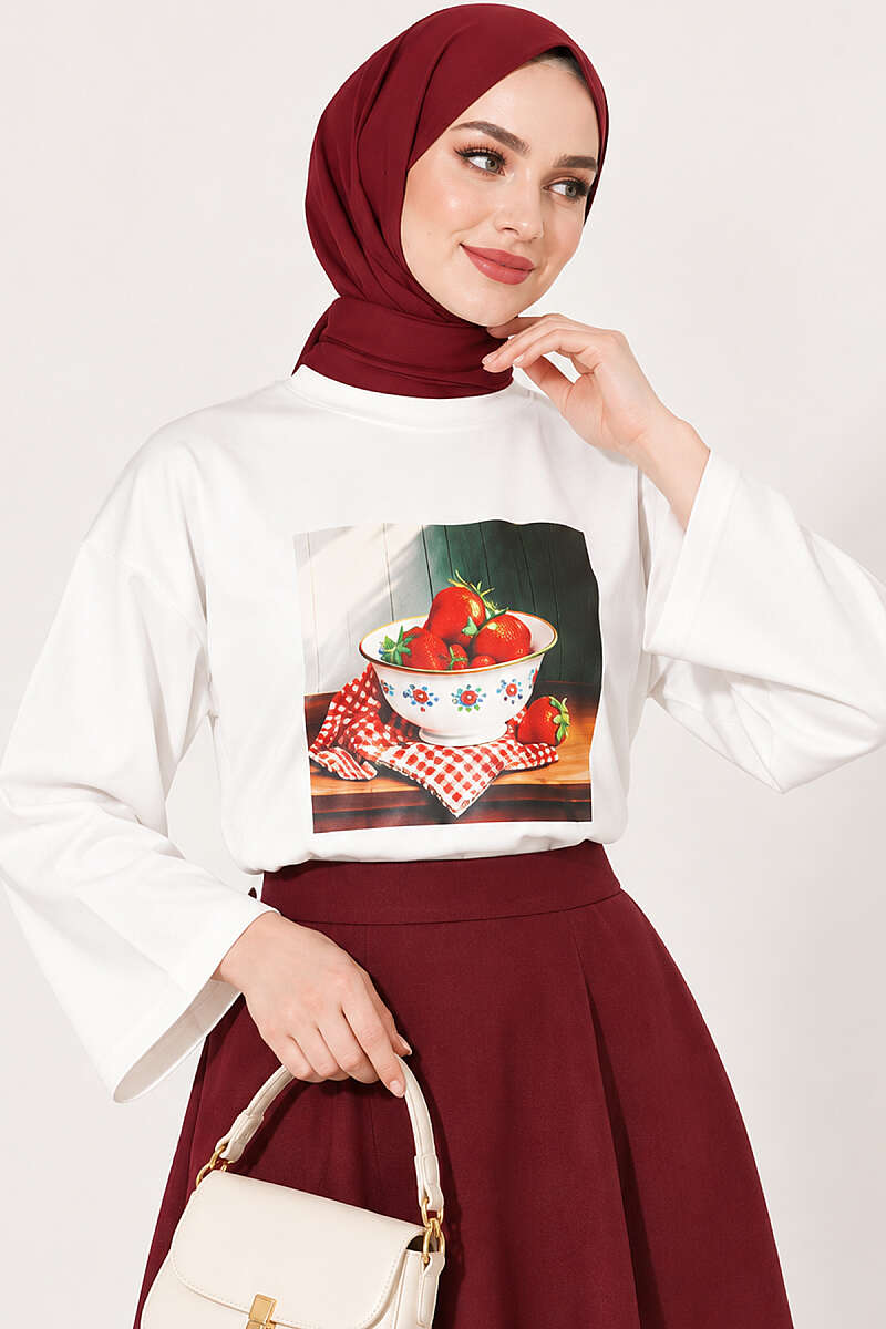Mixed Print French Terry Two-Piece Set Assorted - immagine 2