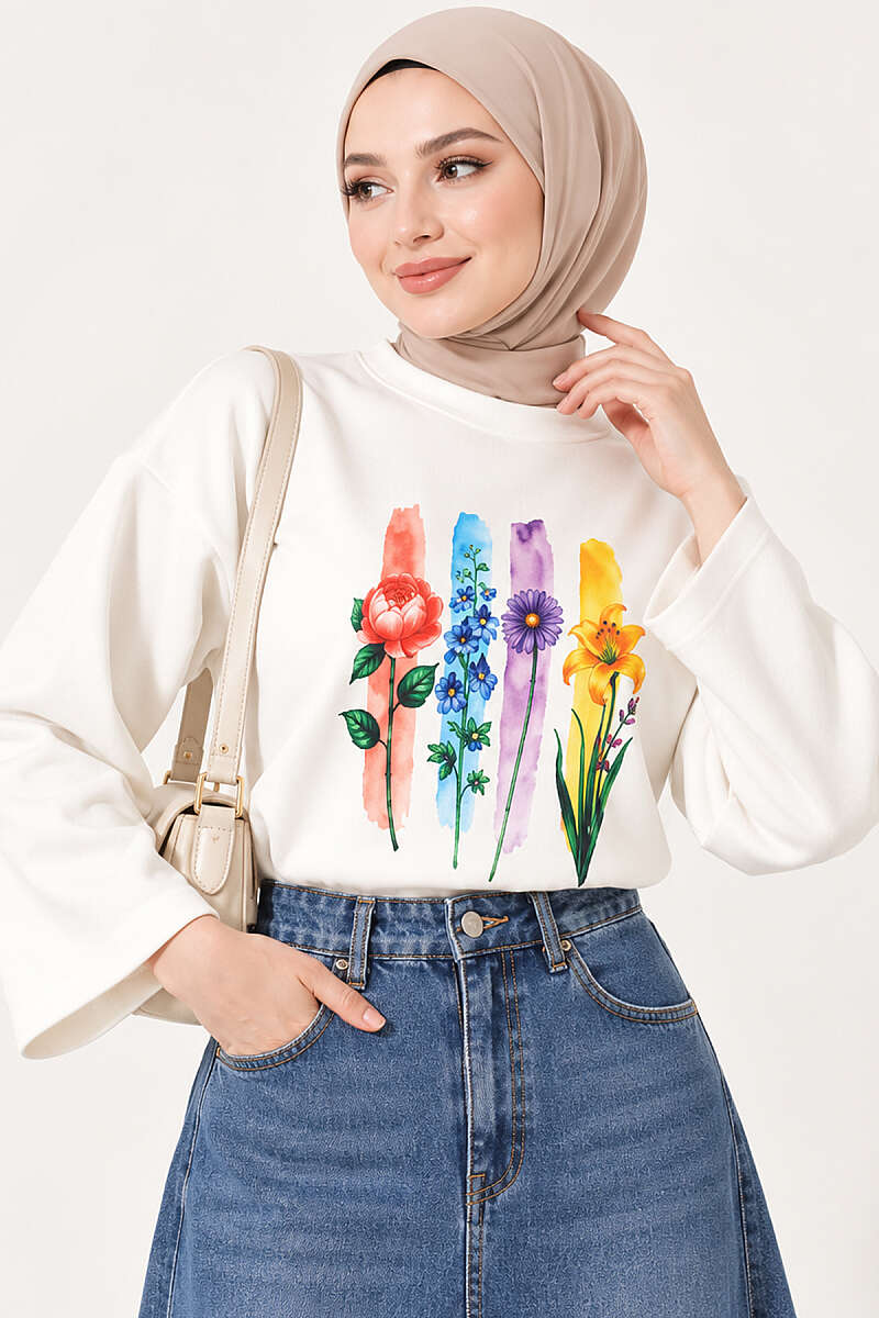 Mixed Print French Terry Two-Piece Set Assorted – Image 6