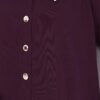 Butterfly Brooch Buttoned Knit Set Plum - immagine 8