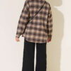 Belted Wide Leg Denim Pants Black - الصورة 3