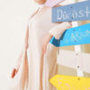 Self-Belted Basic Cardigan Beige