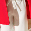 Self-Belted Dabble Pants White - immagine 4
