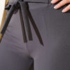 Self-Belted Dabble Pants Smoke – Image 4