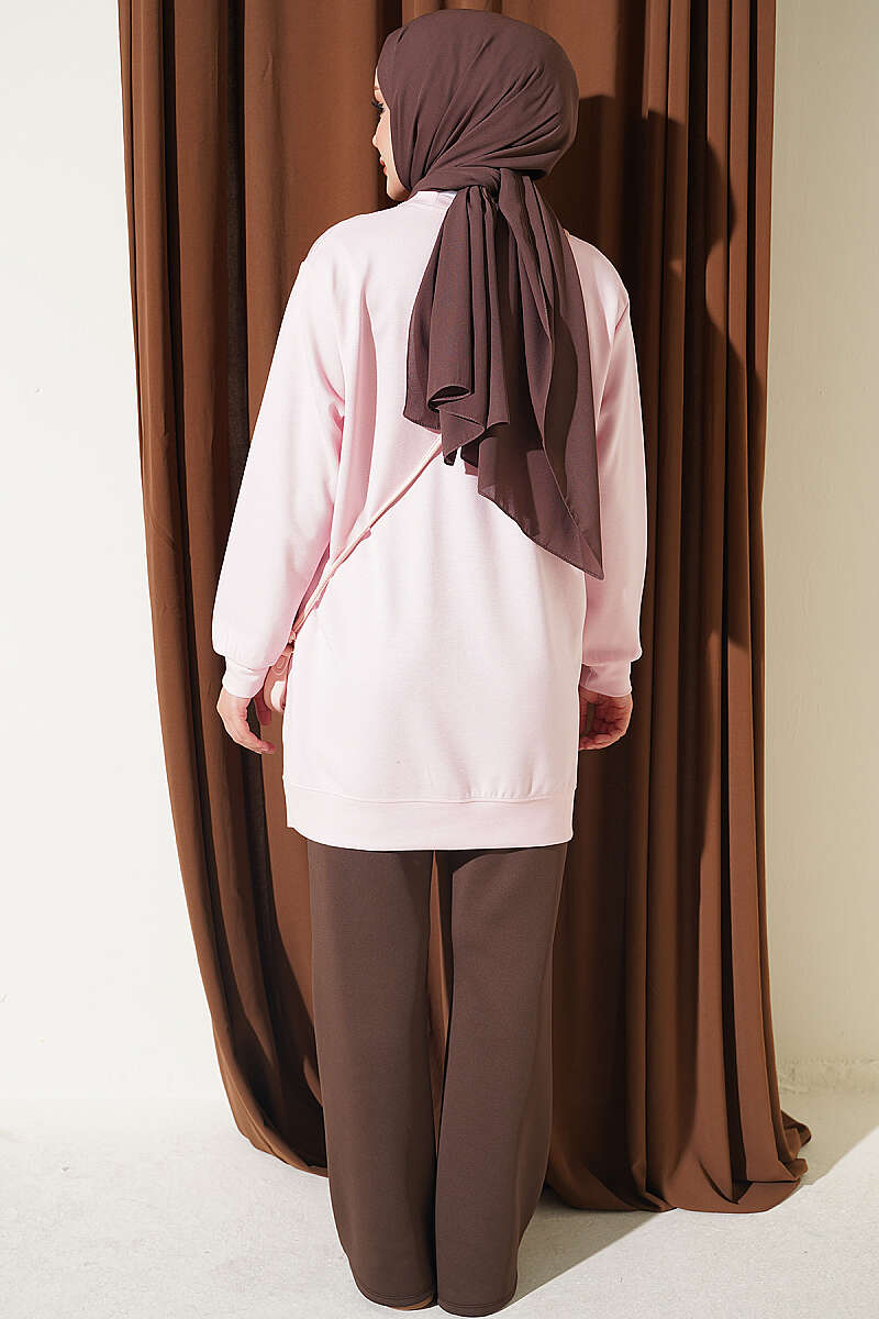 Cherry Embroidered Lace Tunic Pink - Imagen 3