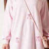 Cherry Embroidered Lace Tunic Pink - Imagen 4