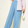 Denim Wide Leg Pants Denim - Imagen 5