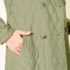 Double-Breasted Coat with Shawl Collar Taupe – Bild 4