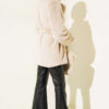 Belted Plush Coat Beige - immagine 3