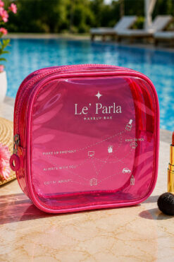 Le Parla Makeup Bag Fuchsia