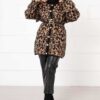 Leopard Print Two-Piece Cardigan Set