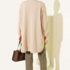 Loyşa Oval Cut Oversize Tunic Beige – Image 3
