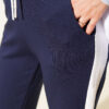 ⁦Loyşa Striped Detail French Terry Pants Navy Blue⁩ - الصورة ⁦4⁩