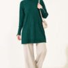 Ribbed Mercerized Tunic with Buttoned Cuffs Nefti – Image 2