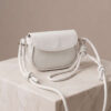 Magnetic Closure Mini Bag White