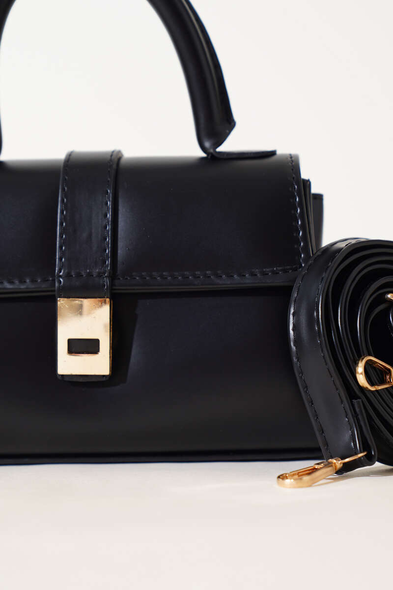 Magnetic Handbag Black - الصورة 3
