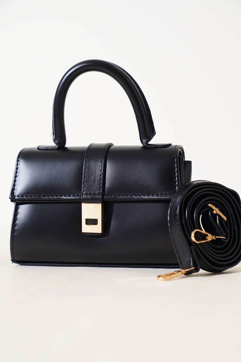 Magnetic Handbag Black