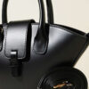⁦Magnetic Triangular Handbag Black⁩ - الصورة ⁦3⁩